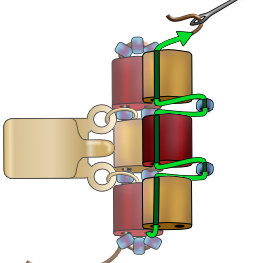 Miyuki Tila Square Stitch Bracelet Instructions